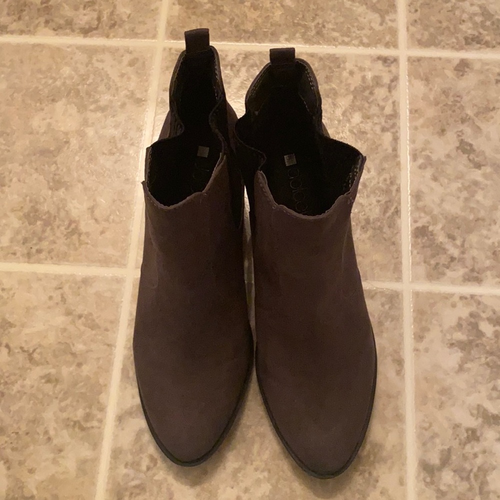 Brown Booties 8.5 Worn once